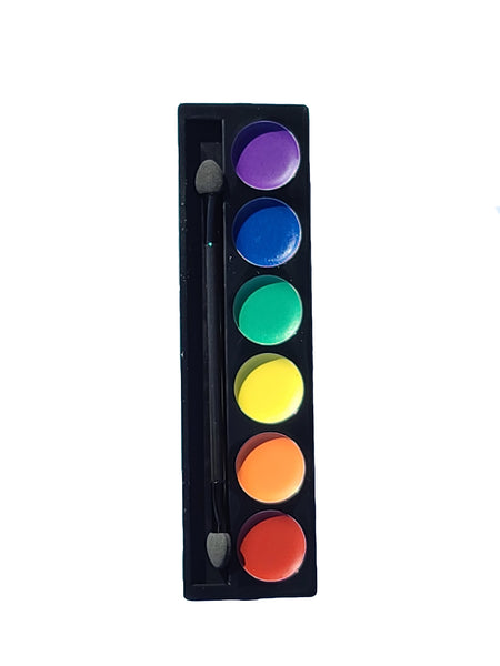 Rainbow Body Paint Palette