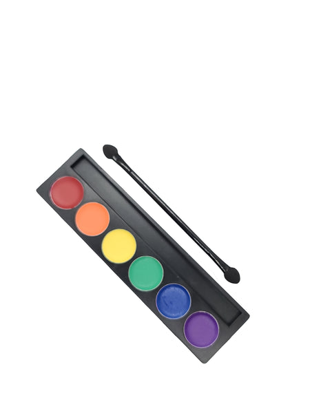 Rainbow Body Paint Palette